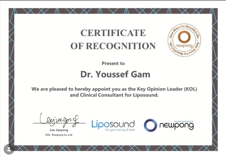 certification liposuccion vaser liposound