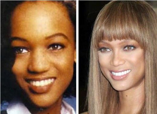 tyra banks barbie nose ethnique